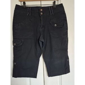 DKNY Black Denim Jeans Label Detail